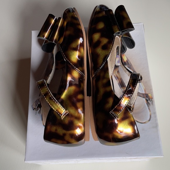 Joyfolie | Vivian T-Strap Maryjanes in Tortoise | 12T - Picture 8 of 16